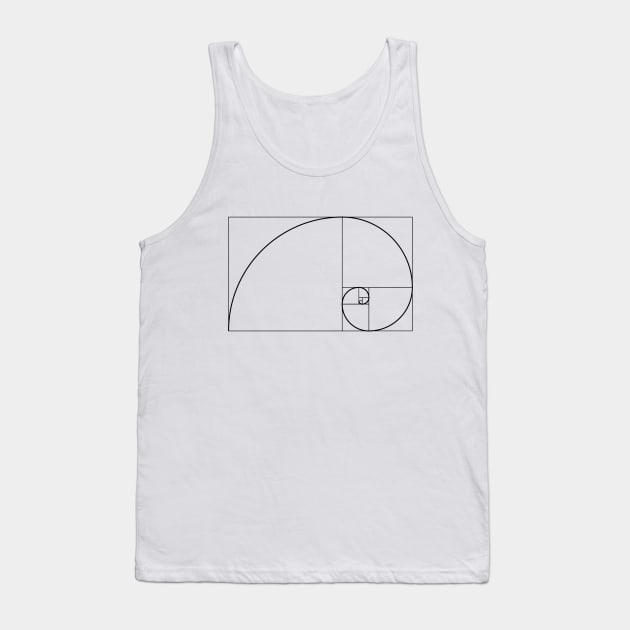 Fibonacci Succession Tank Top by Gines